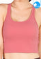 สปอร์ตบรา บราโยคะ บราออกกำลังกาย IBY - Yoga Sport Crop With Bra Cropped - สีชมพูโอรส