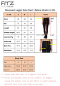Fitz - 7/8 Legging - Movement - Black