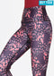 IBY-Long yoga pants, model 535S - Comma pattern