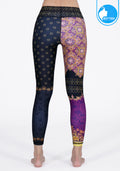 FITZ yoga pants, exercise, 9-inch legs, Phusa pattern