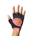 Tavi - Half Finger Grip Gloves Pink