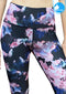 Long yoga pants, model 535 - Night Party pattern