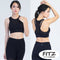 สปอร์ตบรา บราโยคะ บราออกกำลังกาย Fitz - Venice Bra - Black **พร้อมส่ง**
