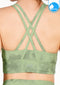 สปอร์ตบรา บราโยคะ บราออกกำลังกาย IBY - Yoga Sport Bra Cloud - Green เขียว *พร้อมส่ง*