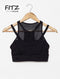 สปอร์ตบรา บราโยคะ บราออกกำลังกาย Fitz - Venice Bra - Black **พร้อมส่ง**