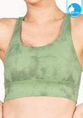 Sports bra, yoga bra, exercise bra IBY - Yoga Sport Bra Cloud - Green Green *Ready to ship*