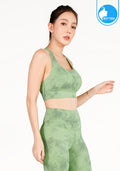 Sports bra, yoga bra, exercise bra IBY - Yoga Sport Bra Cloud - Green Green *Ready to ship*