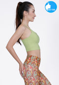IBY - Yoga Sport Crop With Bra Awake - Green Tea Milk
