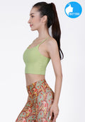 IBY - Yoga Sport Crop With Bra Awake - Green Tea Milk