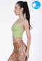 IBY - Yoga Sport Crop With Bra Awake - Green Tea Milk สีชาเขียวนม
