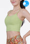 IBY - Yoga Sport Crop With Bra Awake - Green Tea Milk สีชาเขียวนม