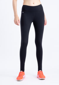 Fitz - Long Legging Track Mesh - Black