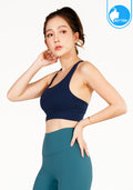 Sports bra, yoga bra, exercise bra IBY - Yoga Sport Bra Cloud - Dark Navy *Ready to ship*