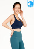 Sports bra, yoga bra, exercise bra IBY - Yoga Sport Bra Cloud - Dark Navy *Ready to ship*