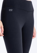 Fitz - Long Legging Track Mesh - Black