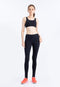 Fitz - Long Legging Track Mesh - Black