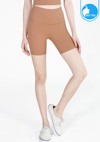 IBY - Bermuda Yoga Short Biker - Light Brown