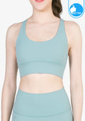 Sports bra, yoga bra, exercise bra IBY - Yoga Sport Bra Light Support Blend - Light Blue