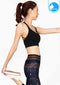 Sports bra, yoga bra, exercise bra IBY - Yoga Sport Bra Light Support Wild - Black Black *Ready to ship*