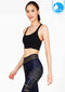 Sports bra, yoga bra, exercise bra IBY - Yoga Sport Bra Light Support Wild - Black Black *Ready to ship*