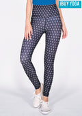 IBY-Long yoga pants, model 535S - Ck pattern