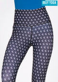 IBY-Long yoga pants, model 535S - Ck pattern