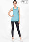 Fitz - Annita Tank - Teal