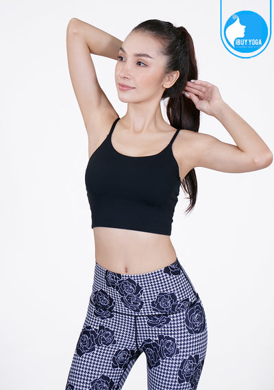 IBY - Yoga Sport Crop With Bra Awake - Black