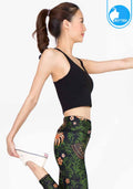 Sports bra, yoga bra, exercise bra IBY - Yoga Sport Crop With Bra Cropped - Black