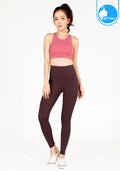 Sports bra, yoga bra, exercise bra IBY - Yoga Sport Bra Light Support Twisted - Pink *Ready to ship*
