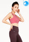 สปอร์ตบรา บราโยคะ บราออกกำลังกาย IBY - Yoga Sport Bra Light Support Twisted - Pink *พร้อมส่ง*