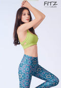 Sports bra, yoga bra, exercise bra Fitz - Essential Bra - Light Green