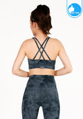 Sports bra, yoga bra, exercise bra IBY - Yoga Sport Bra Cloud - Black Black *Ready to ship*