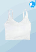 IBY - Yoga Sport Crop With Bra Focus - Off White Off White