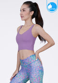 IBY - Yoga Sport Crop With Bra Focus - Lavender