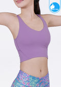 IBY - Yoga Sport Crop With Bra Focus - Lavender