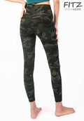 Fitz High Waist 7/8 Legging - Diane - Green Army