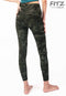 Fitz High Waist 7/8 Legging - Diane - Green Army