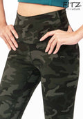 Fitz High Waist 7/8 Legging - Diane - Green Army