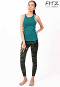 Fitz High Waist 7/8 Legging - Diane - Green Army