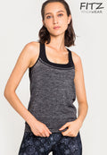 Fitz - Wing Tank Top - Grey