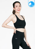 Sports bra, yoga bra, exercise bra IBY - Yoga Sport Bra Gym - Black