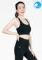 สปอร์ตบรา บราโยคะ บราออกกำลังกาย IBY - Yoga Sport Bra Gym - Black ดำ
