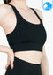 สปอร์ตบรา บราโยคะ บราออกกำลังกาย IBY - Yoga Sport Bra Gym - Black ดำ