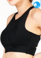 สปอร์ตบรา บราโยคะ บราออกกำลังกาย IBY - Yoga Sport Bra Light Support Twisted - Black *พร้อมส่ง*