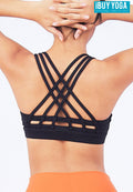 Sports bra, yoga bra, exercise bra IBY - Sport Bra No.801 - Black *Ready to ship*