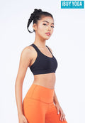Sports bra, yoga bra, exercise bra IBY - Sport Bra No.801 - Black *Ready to ship*