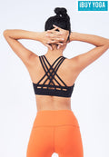 Sports bra, yoga bra, exercise bra IBY - Sport Bra No.801 - Black *Ready to ship*