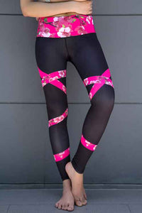 Fitz Long Legging - Cherry Track Print