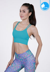 IBY - Yoga Sport Bra Light Support Keep On - Sky blue